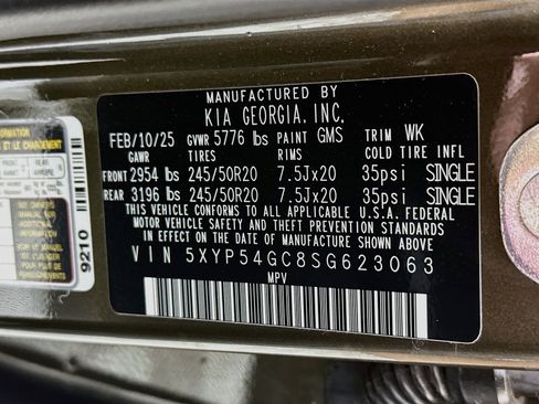 Used 2025 Kia Telluride SX FWD image 34