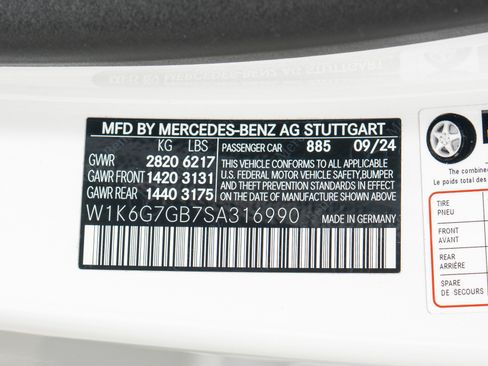 Used 2025 Mercedes-Benz S 580 4MATIC Sedan image 20