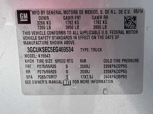 Used 2014 Chevrolet Silverado 1500 LTZ w/ LTZ Plus Package image 19