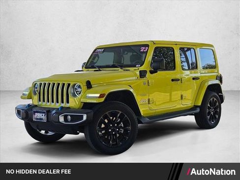 Used 2023 Jeep Wrangler Unlimited Sahara AWD/4WD image 1