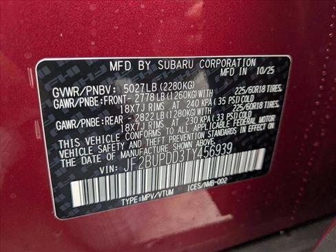 New 2026 Subaru Outback Limited image 21