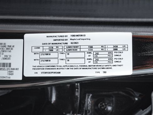 Used 2023 Ford F150 Tremor AWD/4WD image 36