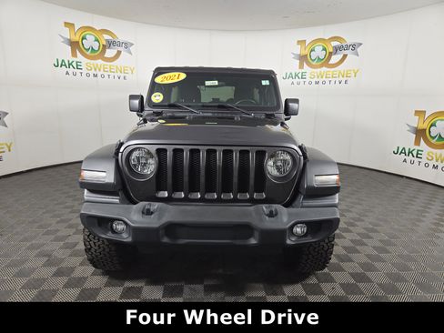 Certified 2021 Jeep Wrangler Unlimited Sport AWD/4WD image 3