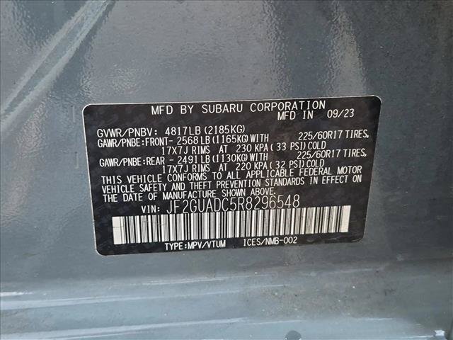 Used 2024 Subaru Crosstrek 2.0i Premium w/ Crosstrek Mirror Package AWD/4WD image 13