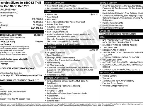 Used 2023 Chevrolet Silverado 1500 LT Trail Boss w/ Convenience Package II image 9