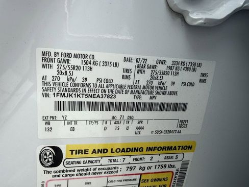 Used 2022 Ford Expedition Max Limited RWD image 19