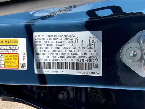 New 2026 Honda Civic LX image 13