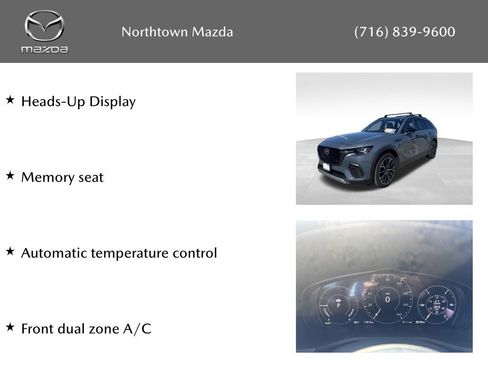Certified 2025 MAZDA CX-70 Plug-In Hybrid w/ Premium Plus AWD/4WD image 3