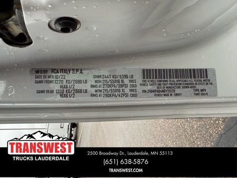 Used 2022 RAM ProMaster City Tradesman image 20