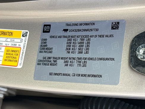 Used 2022 GMC Yukon SLT w/ SLT Luxury Package image 36