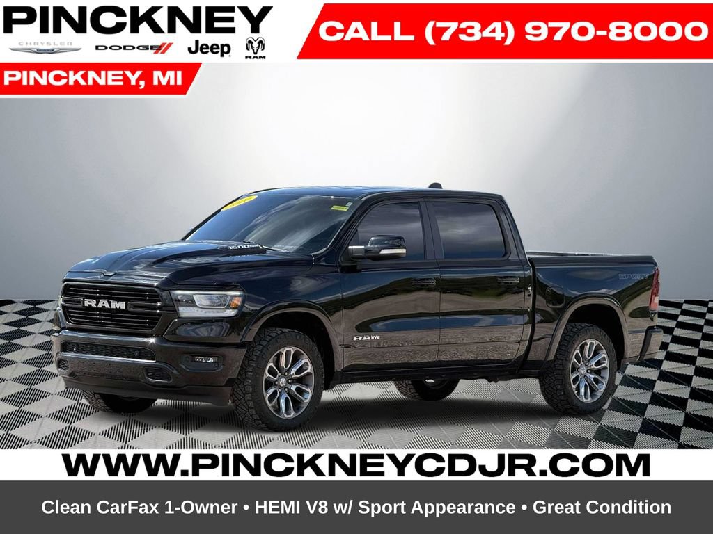 Used 2020 RAM 1500 Laramie w/ Sport Appearance Package AWD/4WD image 1