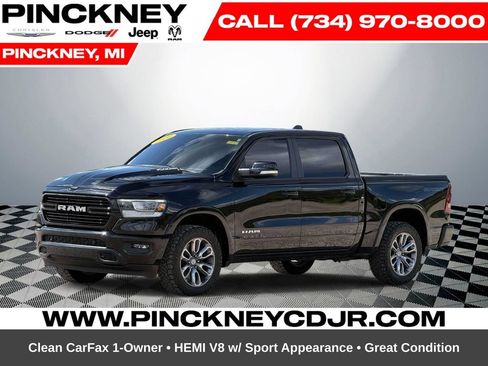 Used 2020 RAM 1500 Laramie w/ Sport Appearance Package AWD/4WD image 1