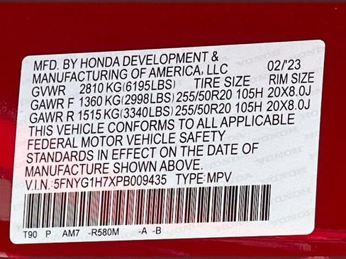Used 2023 Honda Pilot Touring image 34
