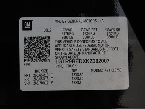 Used 2019 GMC Sierra 1500 SLE w/ SLE Value Package AWD/4WD image 80