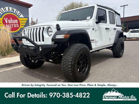 Used 2022 Jeep Wrangler Unlimited Sport image 1