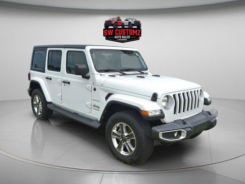 Used 2022 Jeep Wrangler Unlimited Sahara AWD/4WD image 1