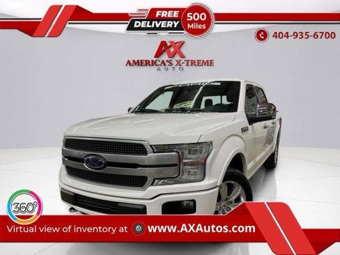 Used 2020 Ford F150 Platinum w/ Equipment Group 701A Luxury AWD/4WD image 1