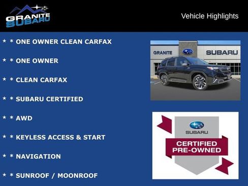 Used 2025 Subaru Forester Limited AWD/4WD image 2