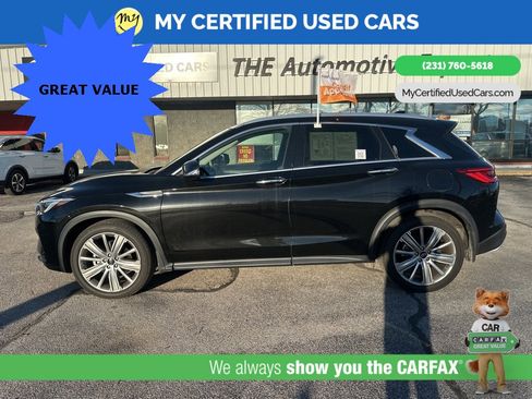 Used 2022 INFINITI QX50 Sensory image 8