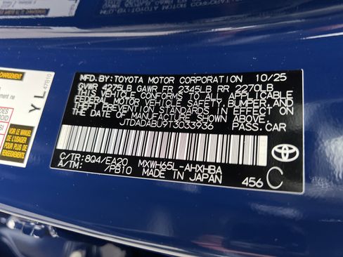 New 2026 Toyota Prius Limited w/ Limited Premium Package image 8