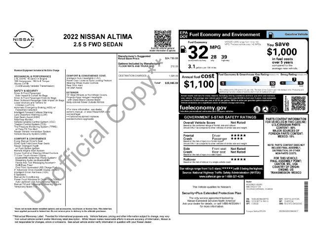 Certified 2022 Nissan Altima 2.5 S FWD image 17