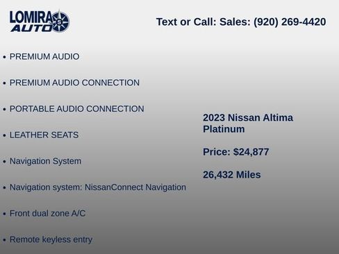 Used 2023 Nissan Altima AWD image 8