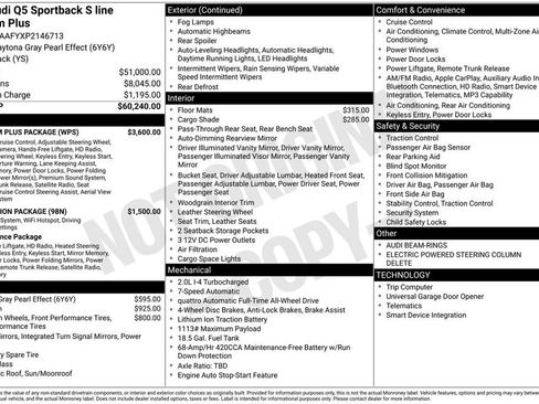 Certified 2023 Audi Q5 2.0T Premium Plus w/ Premium Plus Package AWD/4WD image 45