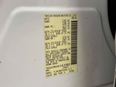 Used 2016 Nissan Murano SL w/ SL Technology Package image 43