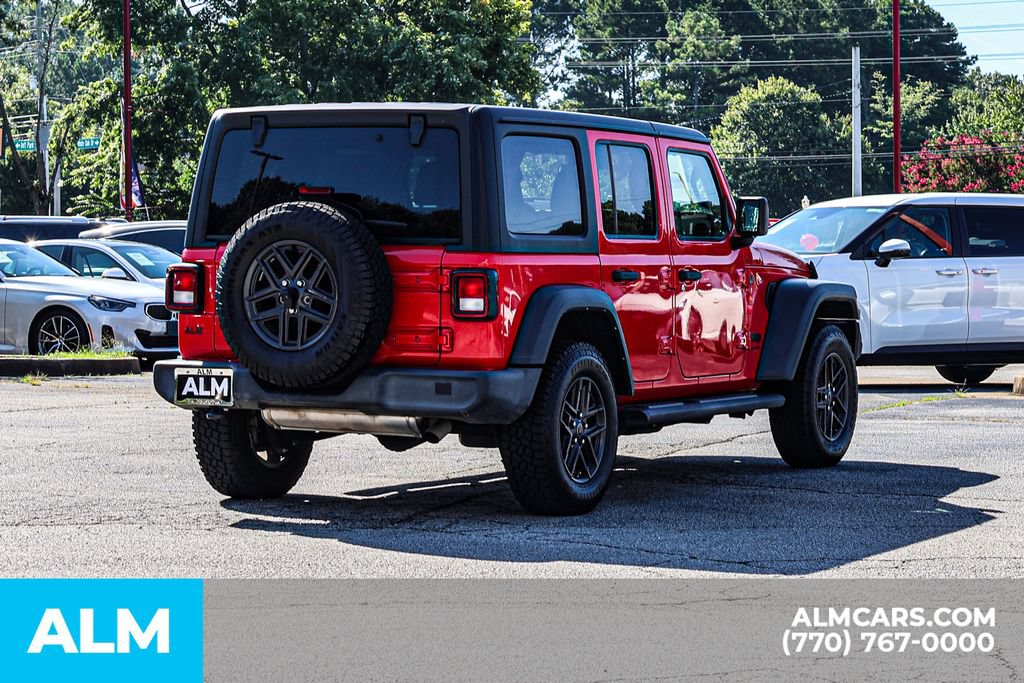 Used 2024 Jeep Wrangler Unlimited Sport AWD/4WD image 5