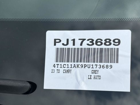 Certified 2023 Toyota Camry LE FWD image 14