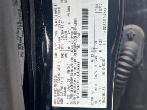 Used 2019 Ford Ranger XLT w/ Equipment Group 302A Luxury image 12