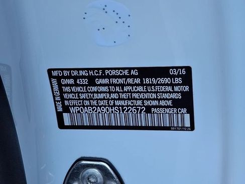 Certified 2017 Porsche 911 Carrera 4S AWD/4WD image 31