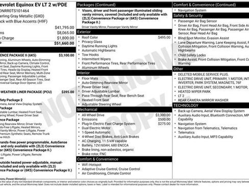 New 2026 Chevrolet Equinox EV LT w/ Convenience Package II AWD/4WD image 26