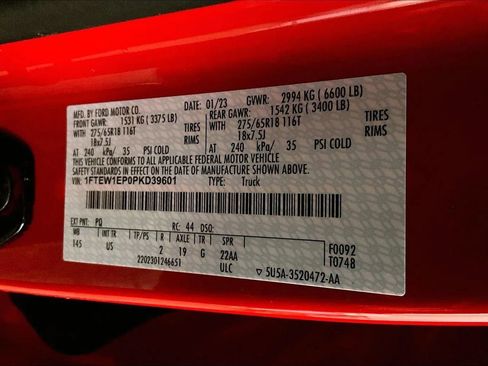 Certified 2023 Ford F150 XLT w/ Equipment Group 302A High image 33