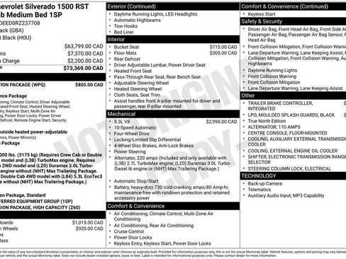 Used 2024 Chevrolet Silverado 1500 RST w/ Protection Package AWD/4WD image 25