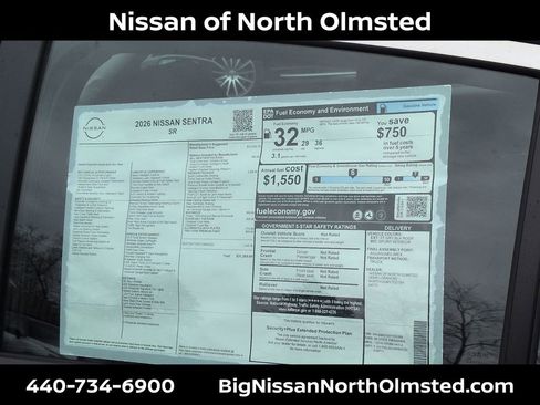 New 2026 Nissan Sentra SR w/ SR Premium Package FWD image 20