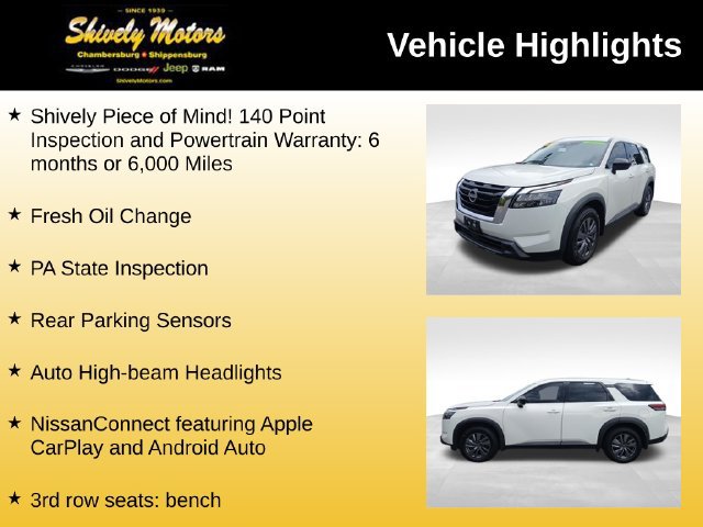 Used 2023 Nissan Pathfinder S AWD/4WD image 7