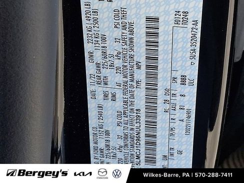 Used 2022 Lincoln Corsair AWD w/ Equipment Group 101A image 28