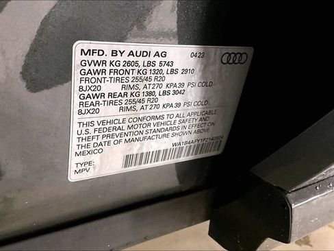 Used 2023 Audi SQ5 Premium Plus w/ Premium Plus Package AWD/4WD image 35