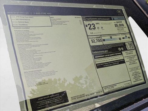 New 2026 Land Rover Range Rover Velar S image 20