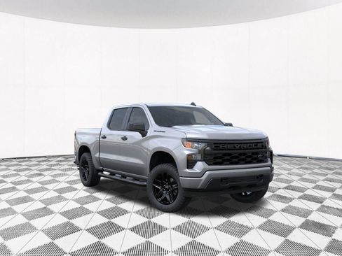 New 2026 Chevrolet Silverado 1500 Custom w/ Turbomax Blackout Package AWD/4WD image 8