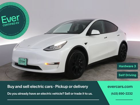Used 2023 Tesla Model Y Long Range AWD/4WD image 1