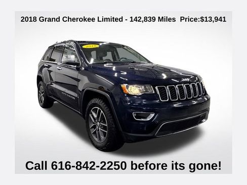 Used 2018 Jeep Grand Cherokee Limited image 1