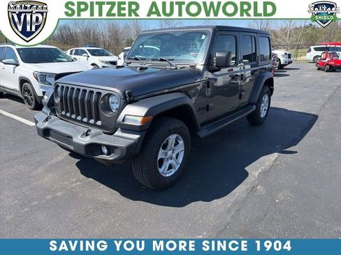 Used 2021 Jeep Wrangler Unlimited Sport image 1