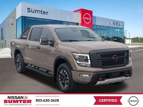Certified 2023 Nissan Titan PRO-4X w/ Pro-4x Convenience Package AWD/4WD image 1