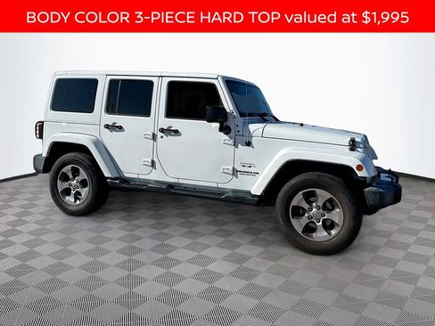 Used 2017 Jeep Wrangler Unlimited Sahara w/ Connectivity Group image 2