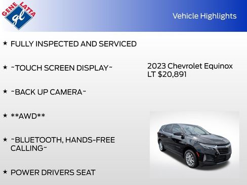 Used 2023 Chevrolet Equinox LT AWD/4WD image 31