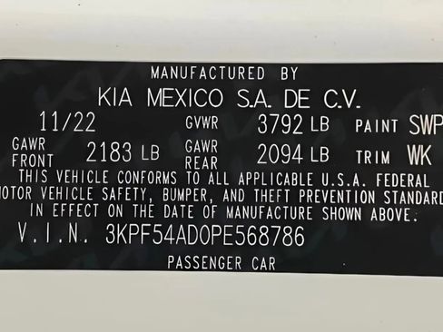 Used 2023 Kia Forte GT-Line w/ GT-Line Technology Package FWD image 22