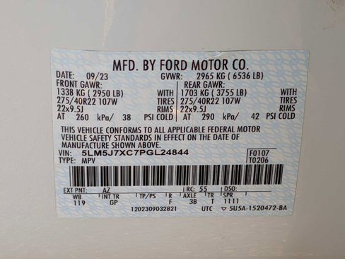 Used 2023 Lincoln Aviator Reserve w/ Equipment Group 201A AWD/4WD image 31