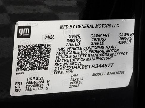 Used 2026 Cadillac Escalade V AWD/4WD image 41